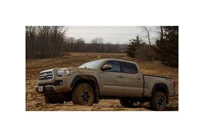 The Toyota Tacoma TRD Off-Road is a reliable truck that cruises on off-road trails