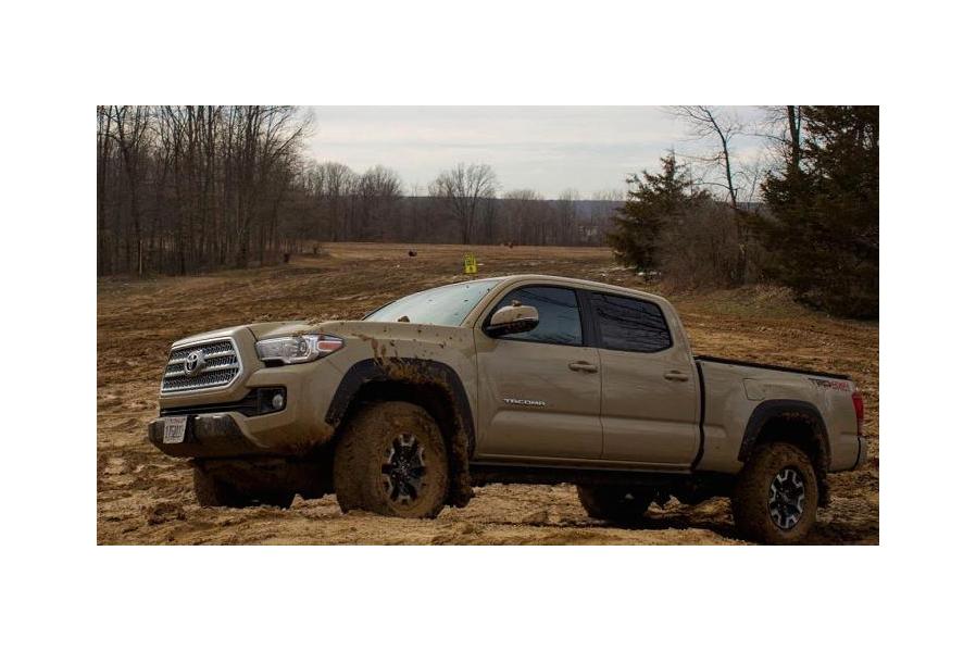 The Toyota Tacoma TRD Off-Road is a reliable truck that cruises on off-road trails