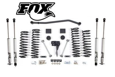 Zone 4-Inch Suspension Lift Kit with FOX 2.0 IFP Shocks for Jeep Wrangler JK 4-Door (2007–2018)