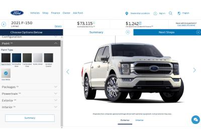 You Can Now Configure Your Dream Ford F-150