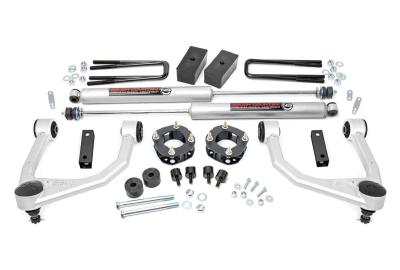 Rough Country 3.5-Inch Bolt-On Lift Kit for 07-21 Toyota Tundra – Maximum Performance & Easy Installation