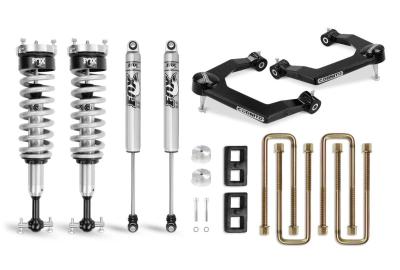 Cognito 3-Inch Performance Ball Joint Leveling Lift Kit with FOX Shocks for 2019–2025 Silverado/Sierra 1500 2WD/4WD