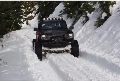 Watch This Ford Bronco On 40-Inch Tires Conquer A Mountain