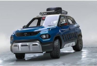 Tata Punch Digitally Customised With HBX-Style Off-Road Mods