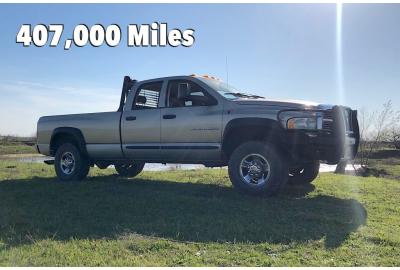High Miles: Here is a Ram HD 2500 Cummins Diesel with Over 407,000 Miles