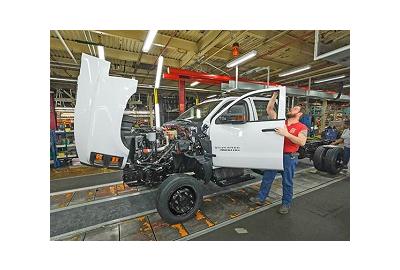 First-Ever Medium-Duty Chevrolet Silverados Roll Off the Line