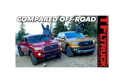 2019 Ford Ranger FX4 vs Toyota Tacoma TRD Off-Road: Which Truck is Better Off-Road? (Video)