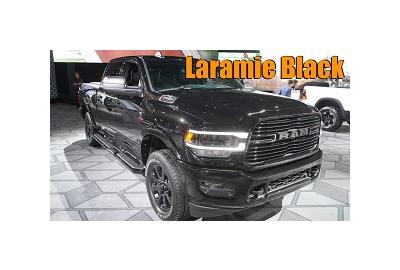 2019 Ram HD Laramie Black Package is Darker Than Night