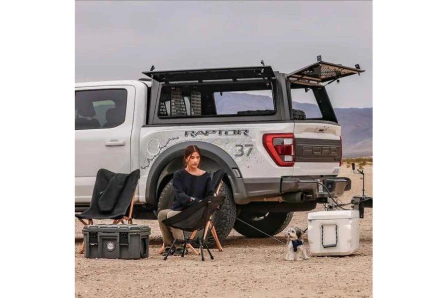 Overland Vehicle Systems Expedition Truck Cap: Perfect Fit for Your 2021-2024 Ford F-150