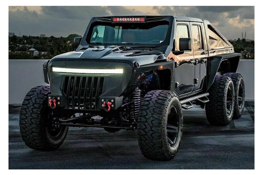 Crazy Hemi-Powered Jeep Gladiator 6X6 Costs $220,000