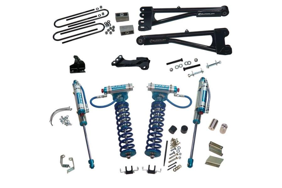 Superlift 4-Inch Lift Kit with KING Coilovers for 2011–2016 Ford F-250 & F-350 Super Duty 4WD: The KING of the Road