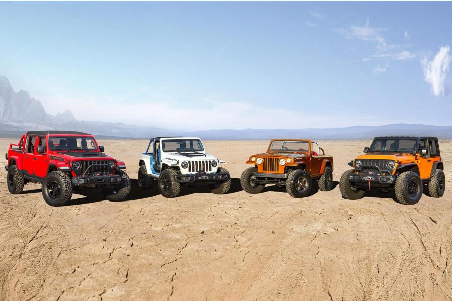  Jeep's All-Electric Magneto Debuts At 2021 Easter Jeep Safari Lineup
