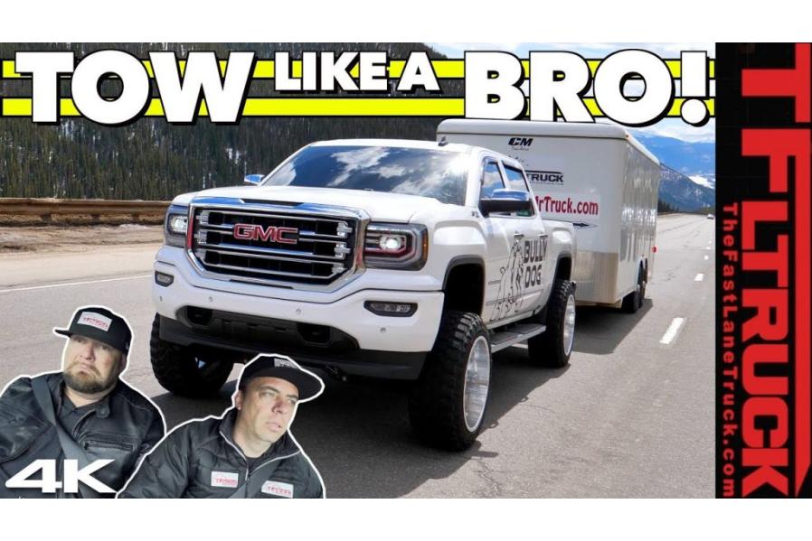 Lifted & Tuned GMC Sierra vs the Ike Gauntlet: World’s Toughest Towing Test (Video Below)  TAG a friend!