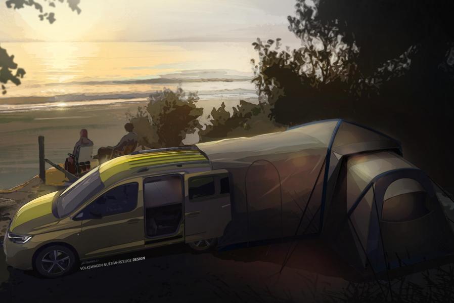 Volkswagen's New Mini-Camper Is For The Adventurous