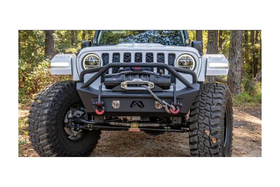 Fab Fours Feature-Packed Stubby Bumper For Jeep JL and JT!