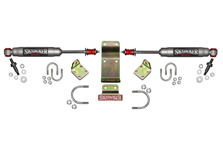 Skyjacker 9000 Front Dual Steering Stabilizer for Jeep Wrangler JK – Enhanced Control & Smooth Handling