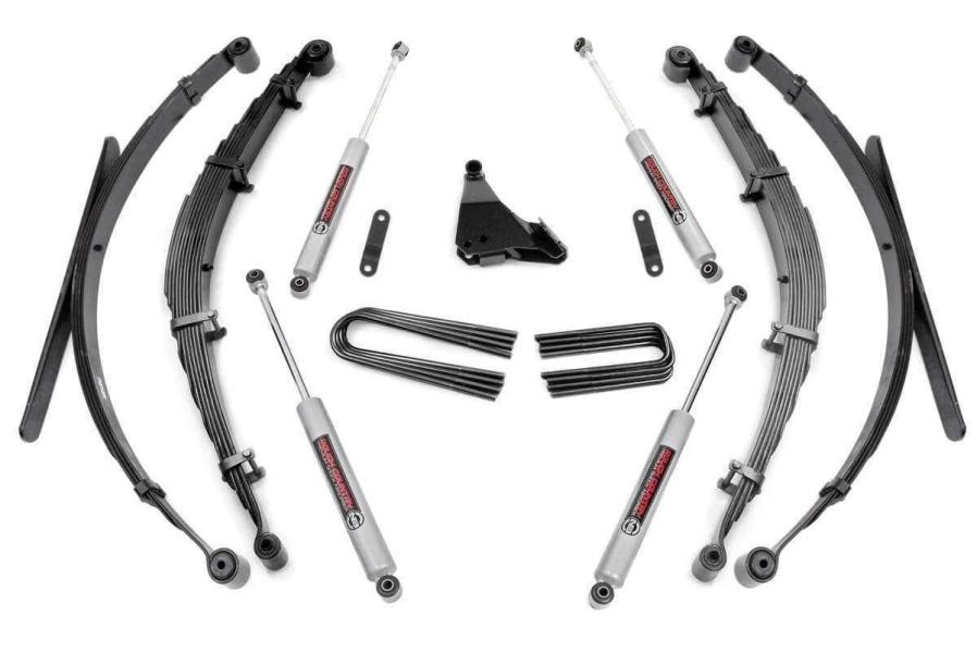 Rough Country 4-Inch Suspension Lift Kit for 1999–2004 Ford F-250/F-350 Super Duty 4WD