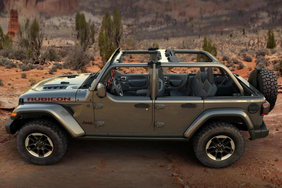 Official: Jeep Releases Half-Doors For The Wrangler