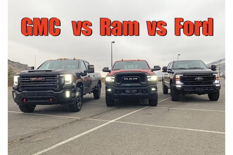 2020 Ford Tremor vs 2020 GMC HD AT4 vs 2020 Ram Power Wagon: Which Is the Most Efficient Road Trip Truck?