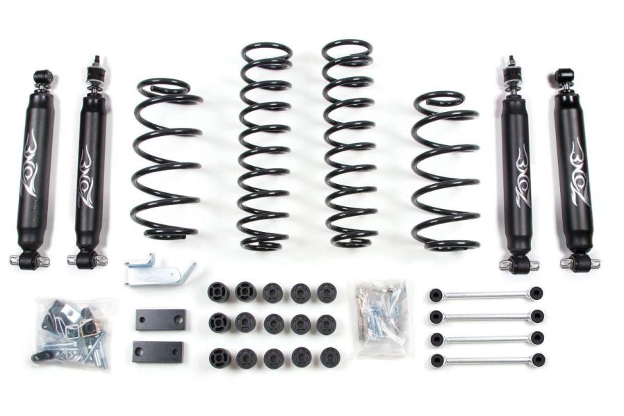 Zone Offroad’s 4.25-Inch Combo Lift for Jeep TJ Wrangler: Superior Performance and Value