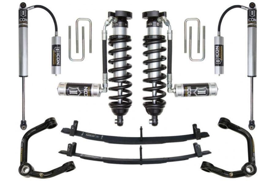 ICON Stage 4 Suspension Lift Kit for 1996–2004 Toyota Tacoma – Tuned Coilovers, Remote Reservoirs & Upper Control Arms