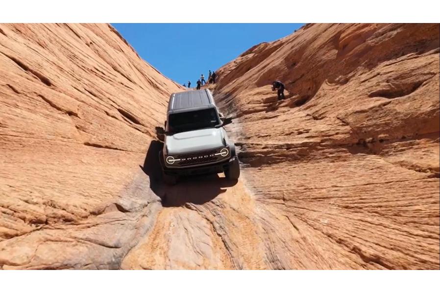 Watch The Ford Bronco Tackle Hells Gate In REVERSE