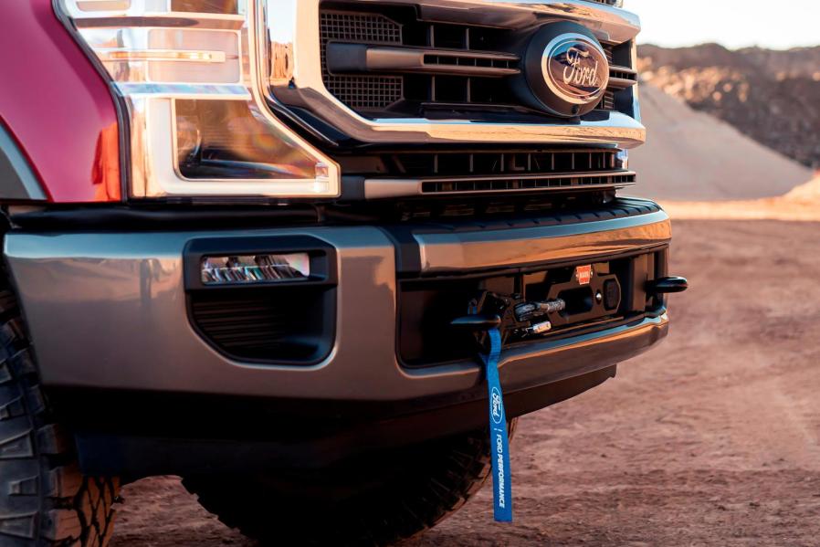 Ford Adds New 12,000-Pound Winch Option To The Super Duty