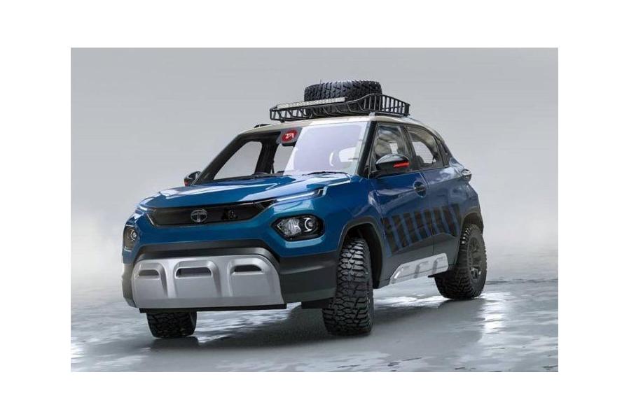 Tata Punch Digitally Customised With HBX-Style Off-Road Mods