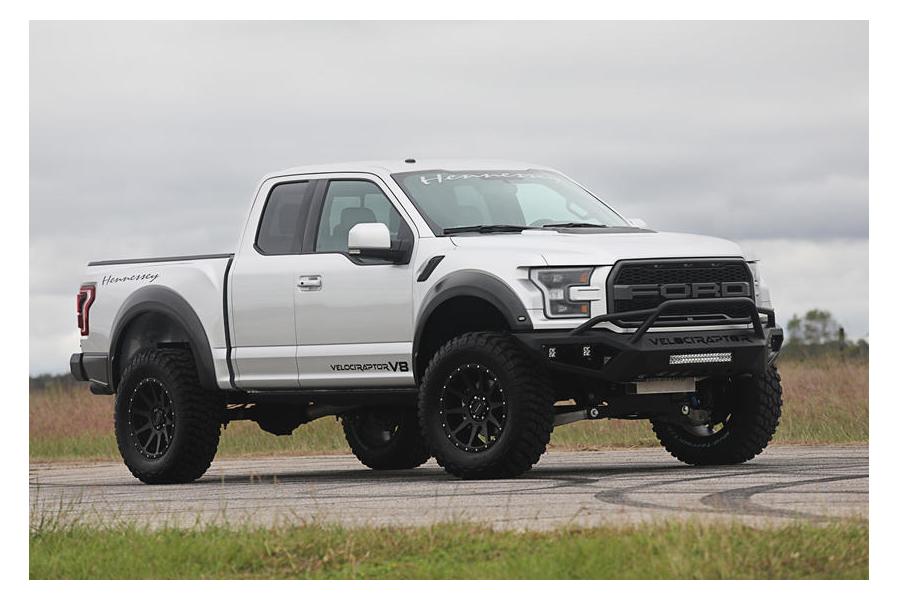 Hennessey Pits VelociRaptor V8 Against A Sports Car