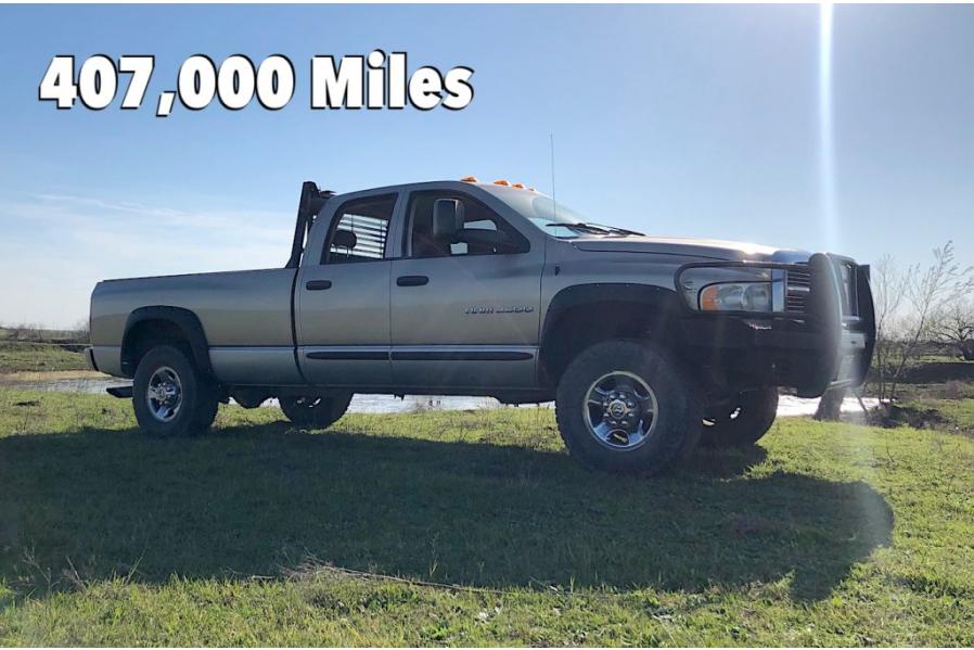 High Miles: Here is a Ram HD 2500 Cummins Diesel with Over 407,000 Miles