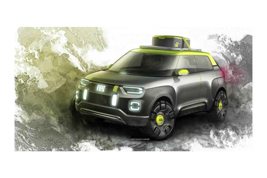 Fiat's New Centoventi Concept Is a Fun and Highly Modular EV for Everybody