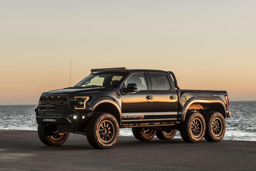 Driving the Hennessey Velociraptor 6×6: Maximum America in a Six-Wheeled Ford F-150 Raptor