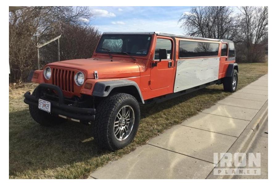 This Jeep Wrangler Limo Is The World's Worst Offroader
