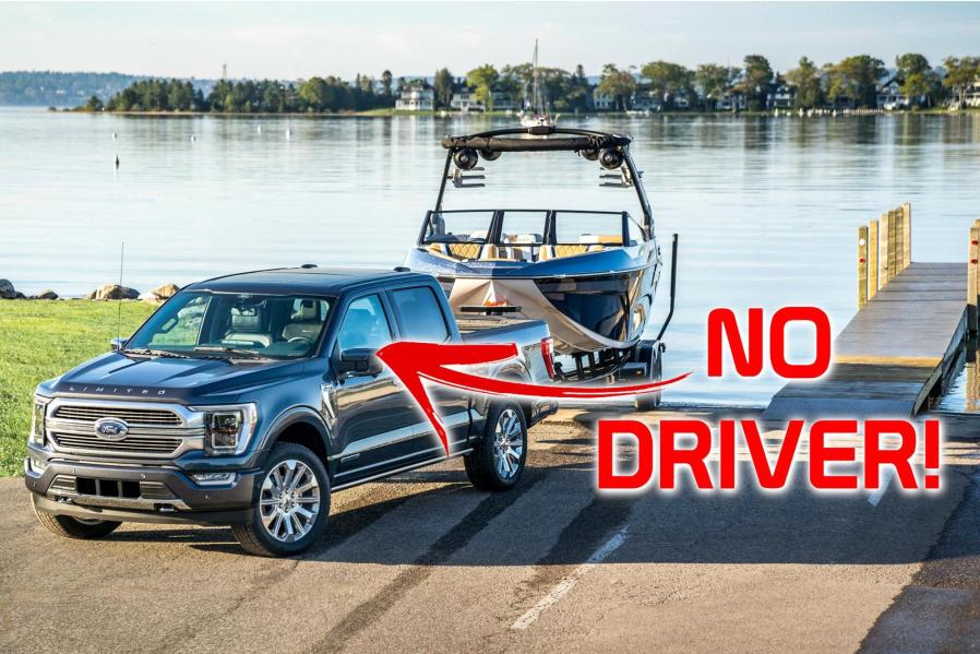 Ford Develops Autonomous Trailer Hitching For Future F-150s