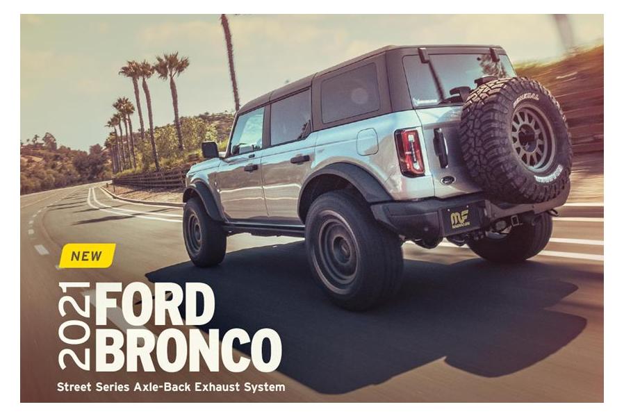 Add Noise To Your Ford Bronco With New Axle-Back Exhaust