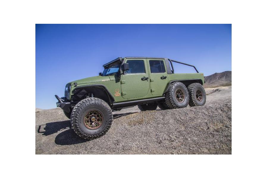 The Mighty 6x6: An LS-Powered, Triple-Axle, Mega Jeep Pickup