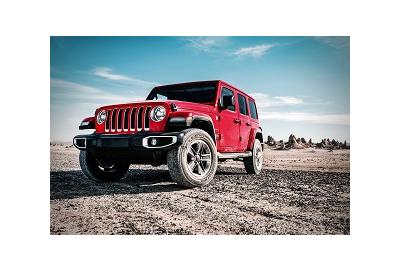 Exploring the Trona Pinnacles in a 2018 Jeep Wrangler Unlimited Sahara