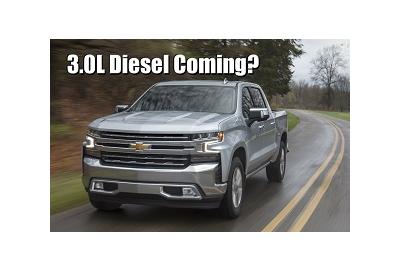 When is the 2019 Chevy Silverado 1500 Diesel Coming? Trailboss Tow Rating