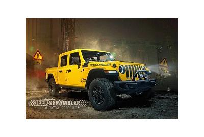New Renderings Give Best Look Yet at Jeep Wrangler-Based Pickup