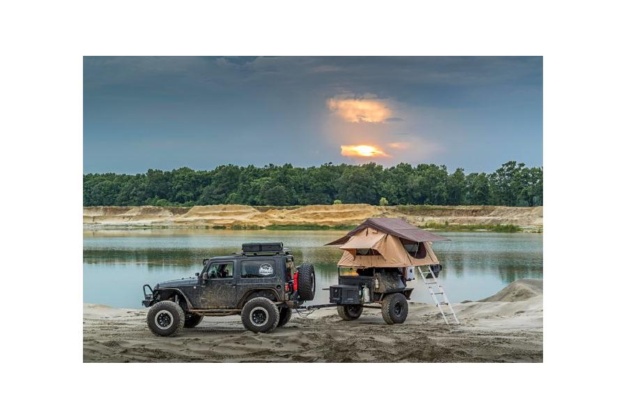 This 2010 Jeep JK Can Camp and Crawl