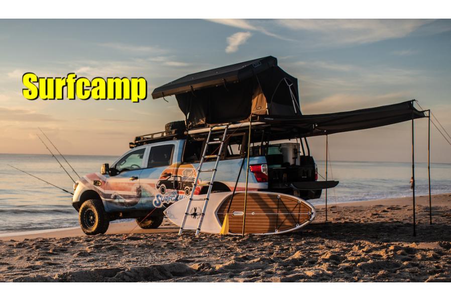 Nissan Titan Surfcamp is All About the Beach, Fishing, and the Ocean