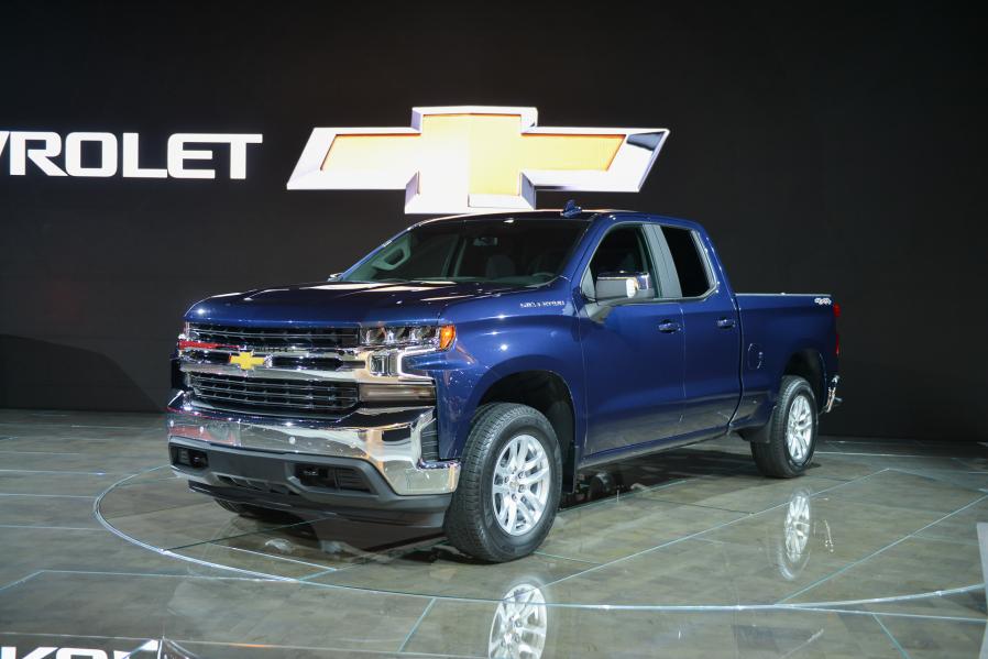New 2019 Chevy Silverado pickup: planned for all powertrain types