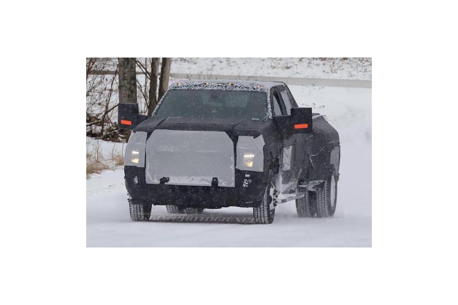  2020 Chevrolet Silverado 3500: Spied