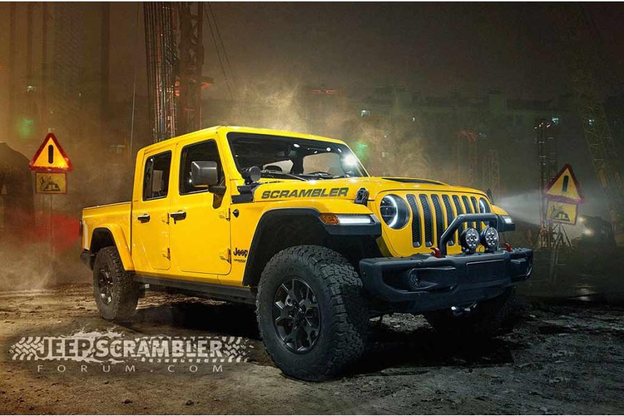 New Renderings Give Best Look Yet at Jeep Wrangler-Based Pickup