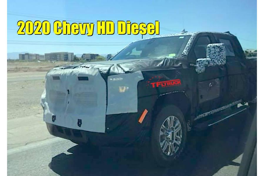 Is This the New 2020 Chevy Silverado HD High Country Luxury Diesel Truck? (Spied)
