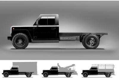 Bollinger's Electric Chassis Cab Means Business