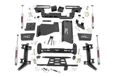 Rough Country 6-Inch Lift Kit for 88-98 GM 2500 Pickups – Unmatched Ground Clearance and Performance