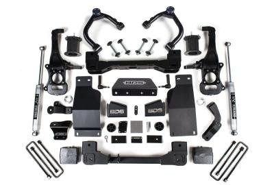 Upgrade Your Chevy Silverado or GMC Sierra 1500 with a 6-Inch BDS Suspension Lift Kit