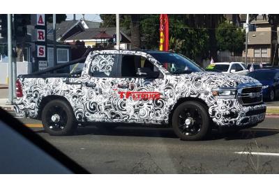 Is This a 2021 Ram Dakota or Jeep Grand Wagoneer Prototype? (Spied in the Wild)