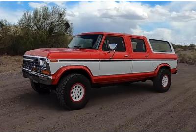 This Old-School Ford Bronco Is Actually A Supercharged F-150 Raptor
